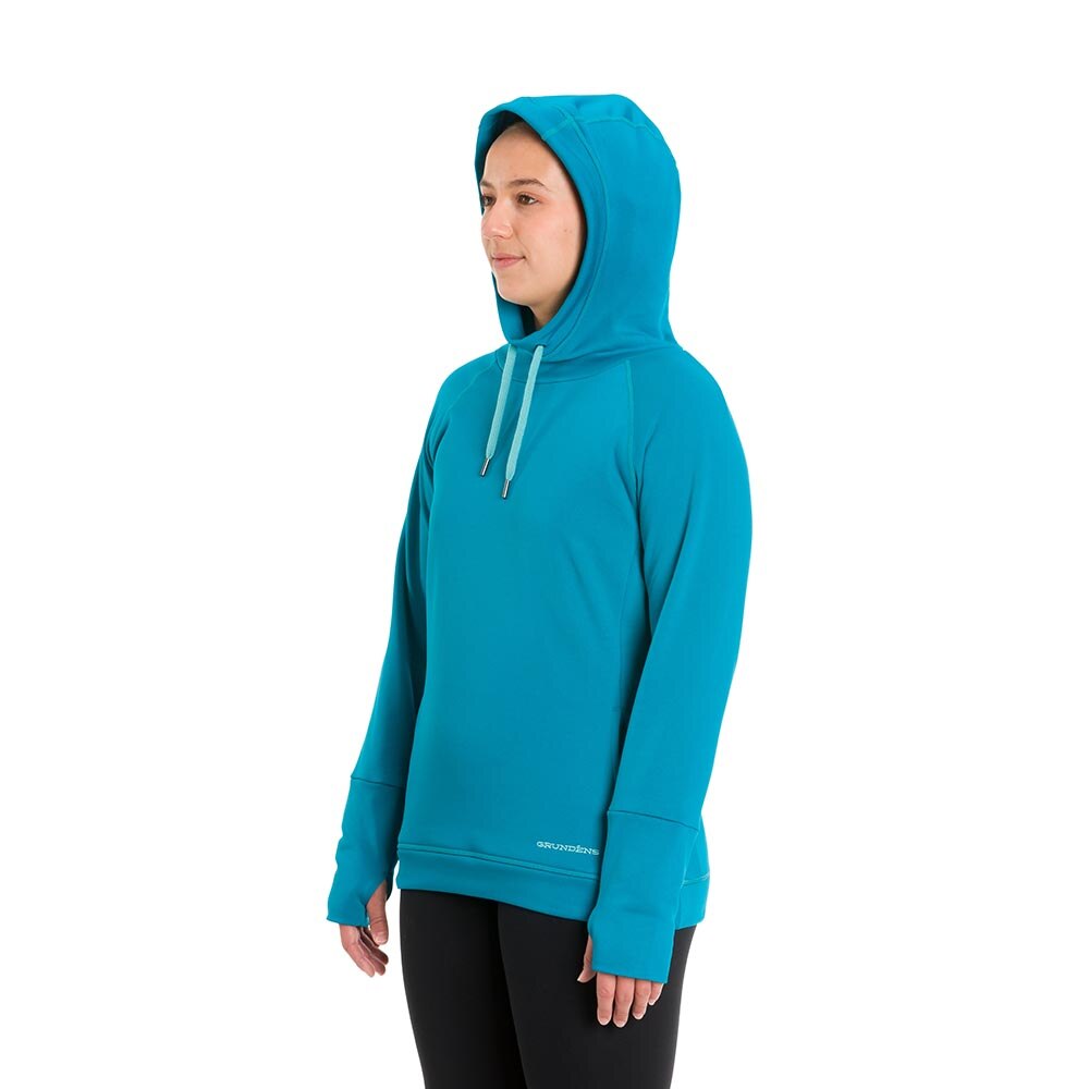 Grundens Maris Hoodie Women's in Tahitian Tide